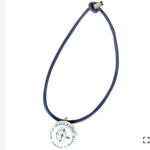 Louis‎ Vuitton 2000 LV Cup Compass charm necklace